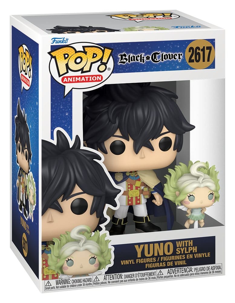 Black Clover Pop! Animation Figura de Vinil Yuno 9 cm