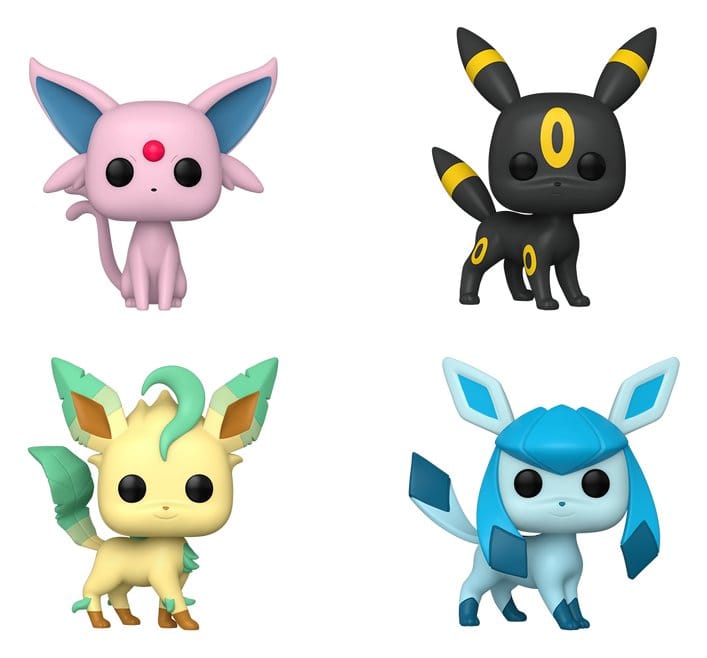Pokemon Pack de 4 Figuras POP! Vinyl Eeveelutions #2 Bundle 9 cm