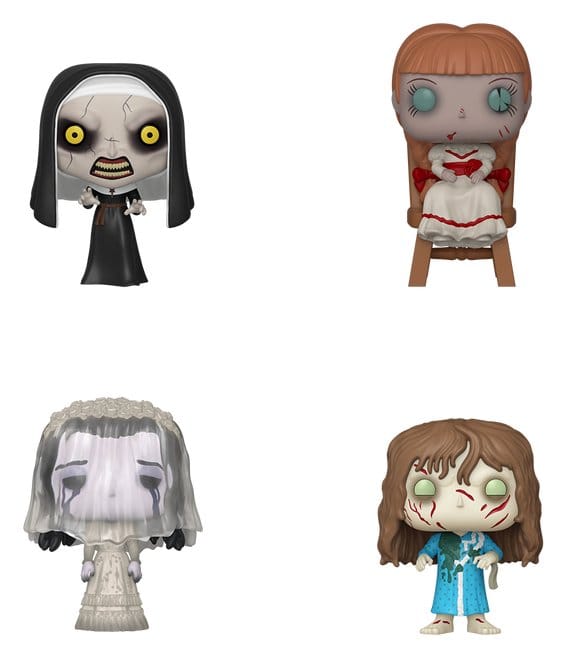 Warner Brothers POP! Vinyl pack de 4 Figuras Horror Frikytopia