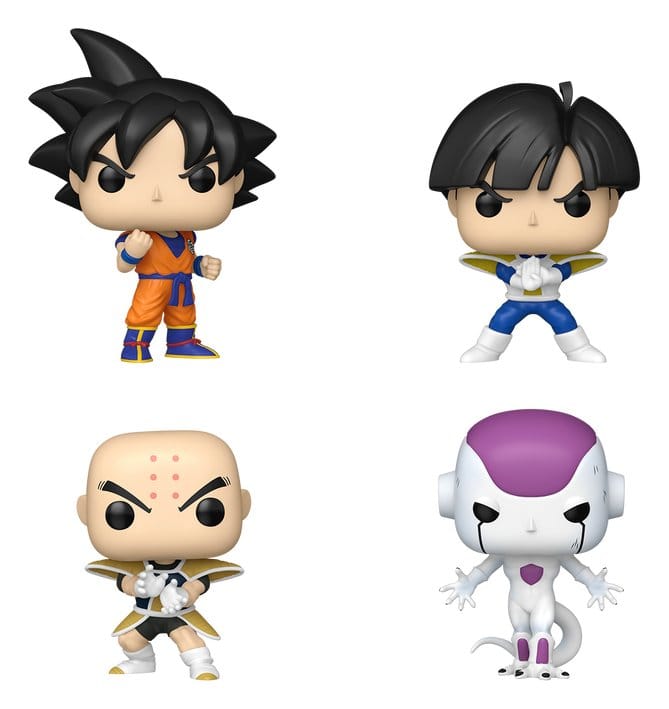 Dragon Ball Pack de 4 Figuras POP! Vinyl Refresh Bundle 9 cm Frikytopia