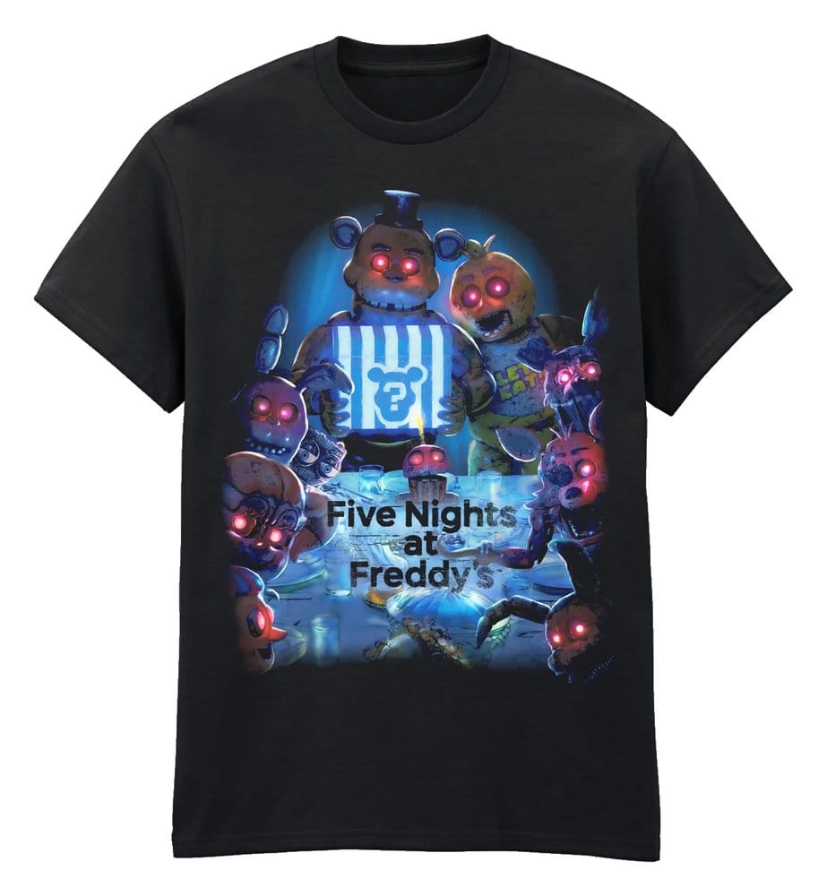 Five Nights at Freddy's T-shirt Thanksgiving Black Tamanho XXL