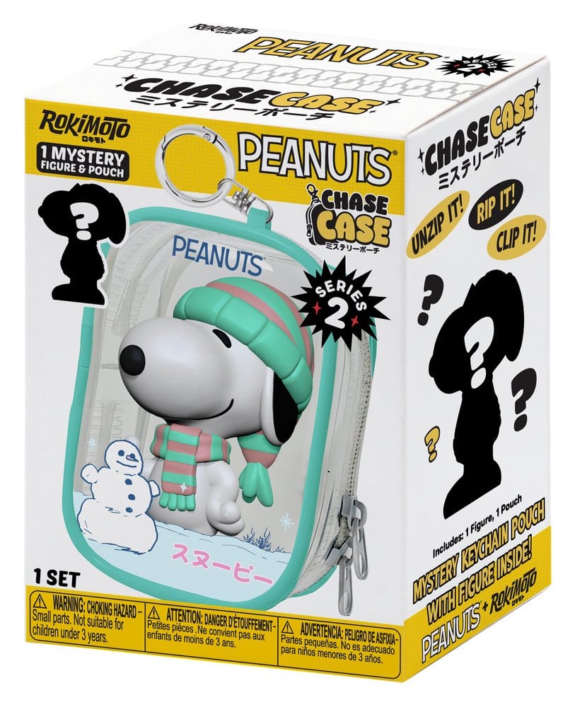 Snoopy Chase Case Mini Figura Blind Box Serie 2 9 cm Frikytopia
