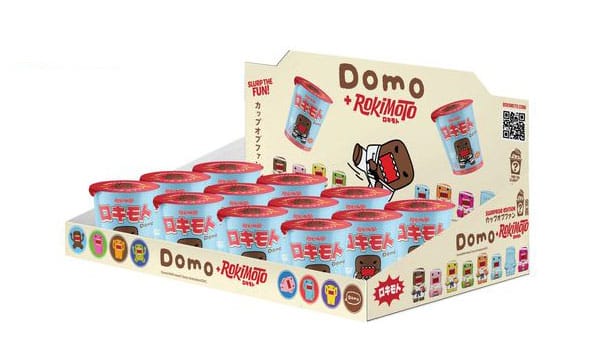 Domo + Rokimoto Figuras Blind Box 5 cm Expositor (12) Frikytopia