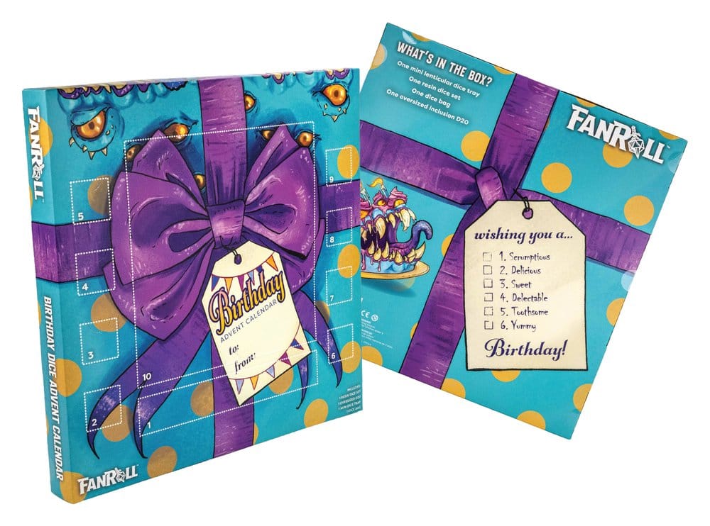 FanRoll Calendário de Advento de Aniversário Mimic