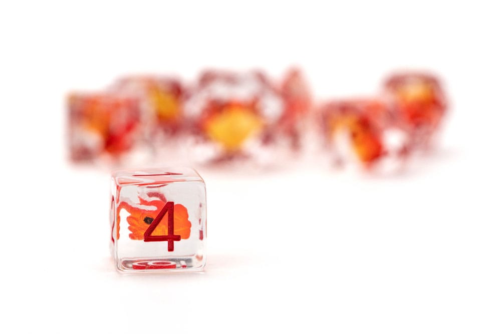 Dragon Storm Inclusion Pack de Dados Red Dragon (7)