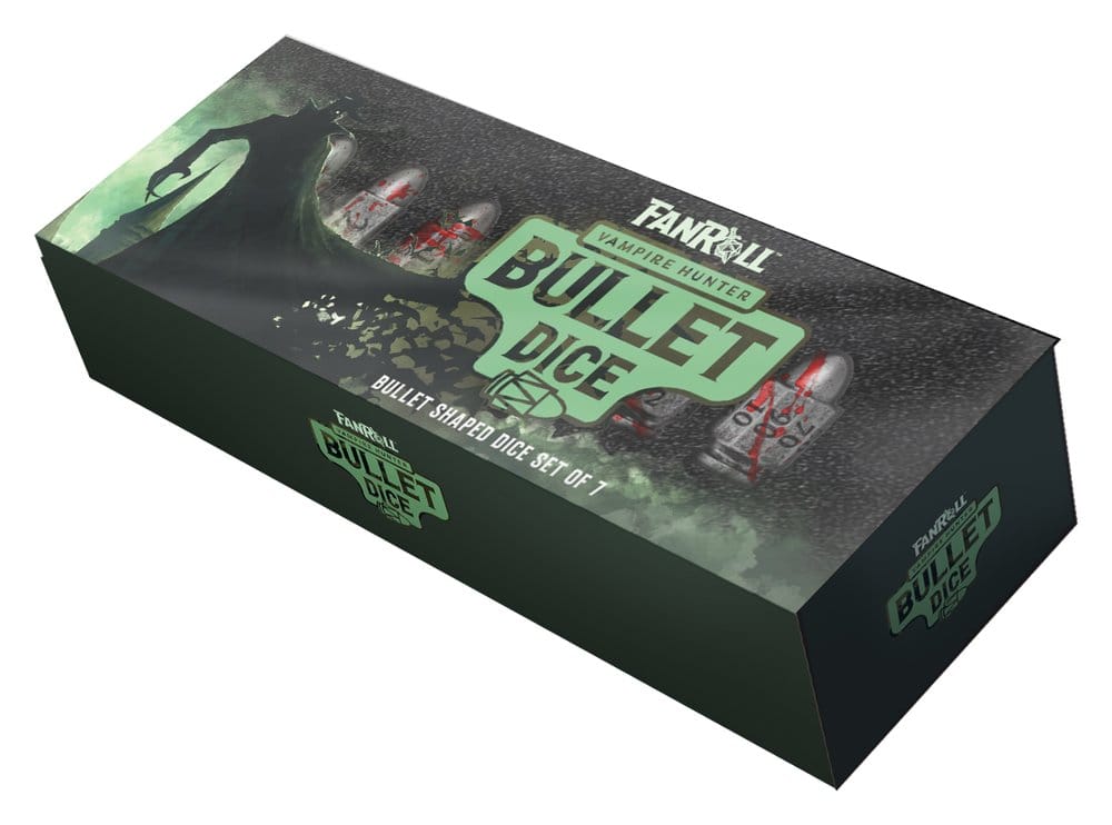 FanRoll Resin Bullet Poly Pack de Dados Vampire Hunter (7) Frikytopia