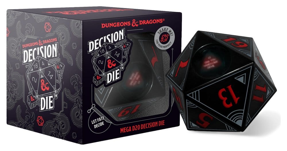 Dungeons & Dragons Elektric Dice Mega D20 Dado de Decisión Frikytopia
