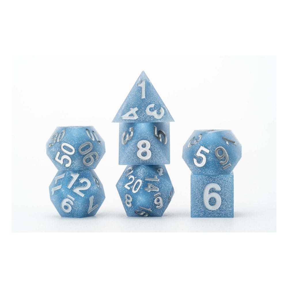 FanRoll Sharp Edge Silicone Pack de Dados Glacial Debris (7)