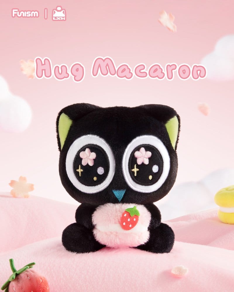 Luo Xiaohei Hug Series Llavero de Peluche Blind Box Expositor (6)