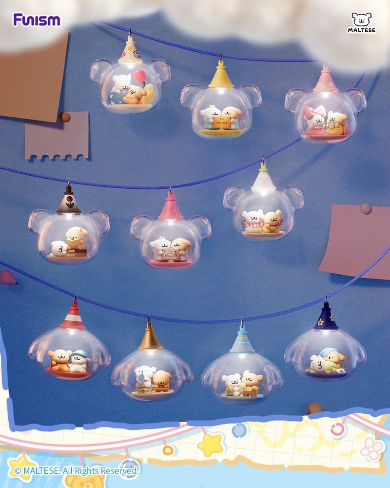 Maltese Childhood Days Series Figura Mini Blind Box Expositor (8)