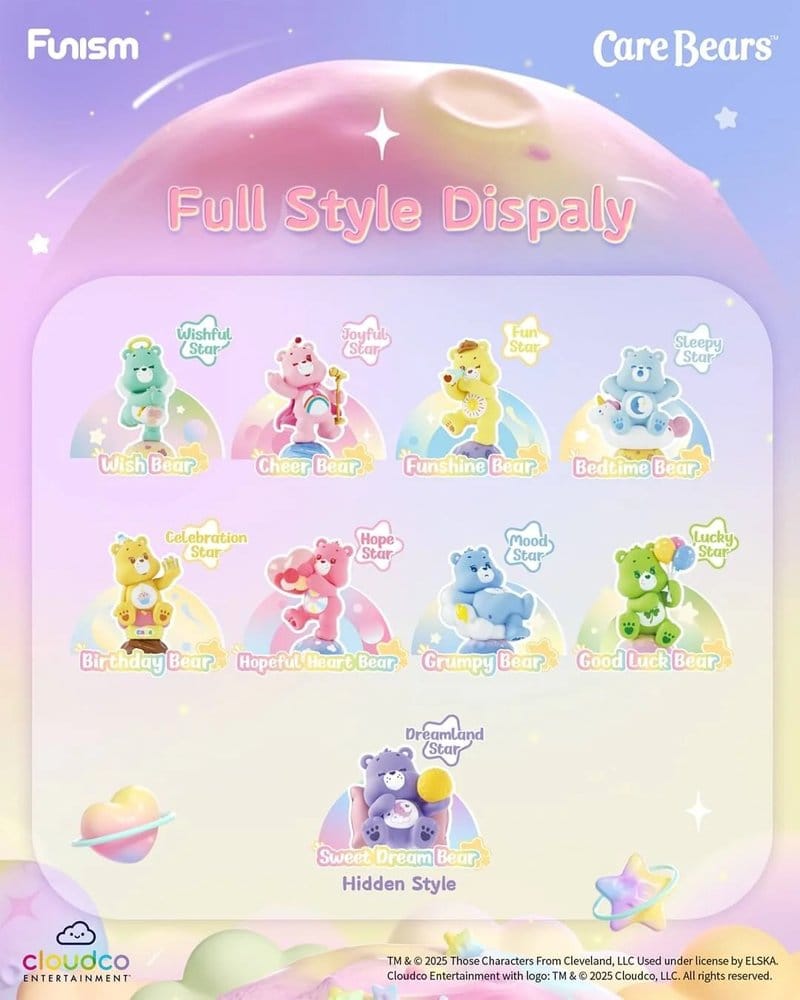 Care Bears Blind Box Minifiguras Planet of Joy Series Expositor 5 cm (6)