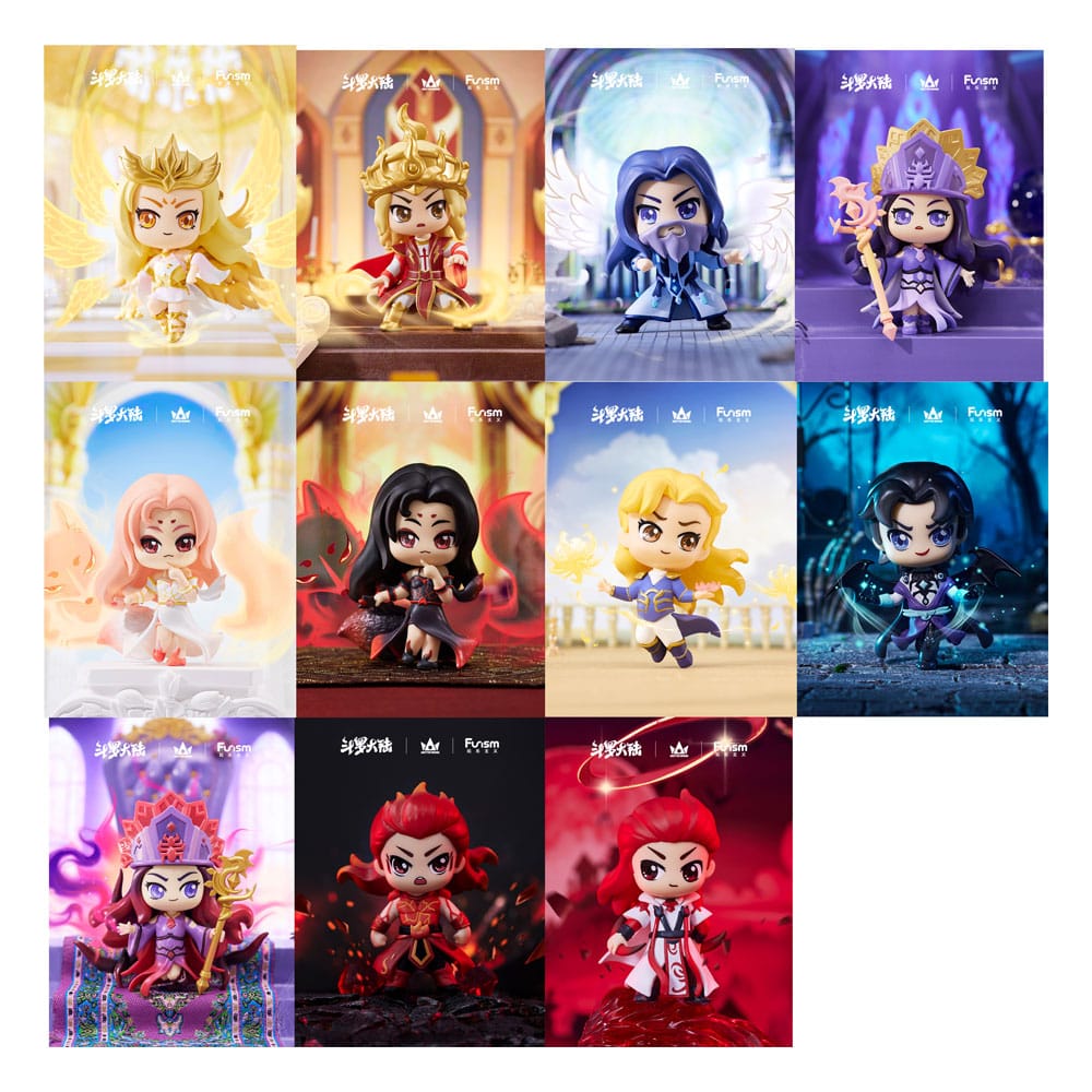 Soul Land Minifiguras Wuhun Hall Series 9 cm Expositor (8) Frikytopia