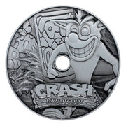 Crash Bandicoot Réplica Metal CD-ROM Collectible Limited Edition 11 cm