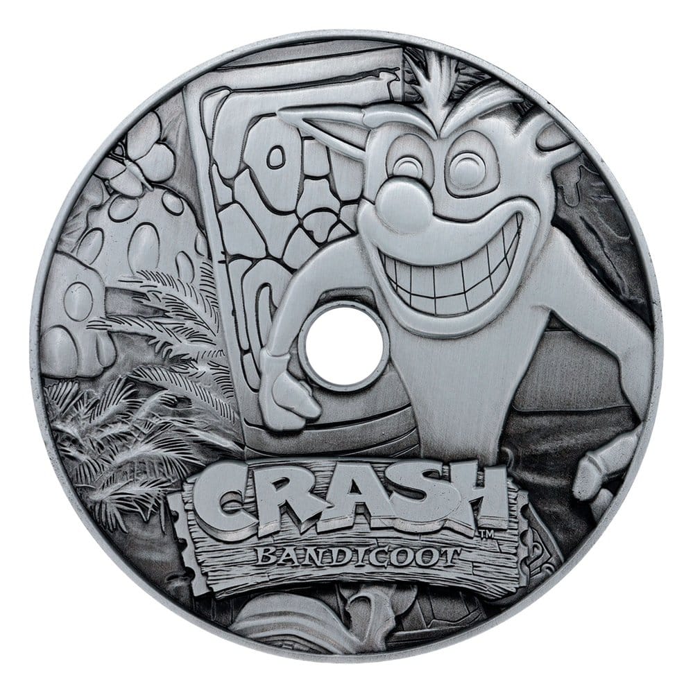Crash Bandicoot Réplica Metal CD-ROM Collectible Limited Edition 11 cm