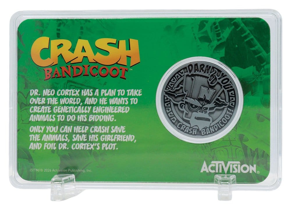 Crash Bandicoot Moneda Presentation Edición Limitada
