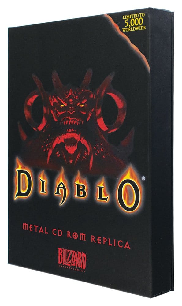Diablo Réplica 30th Anniversary CD-ROM Limited Edition 11 cm