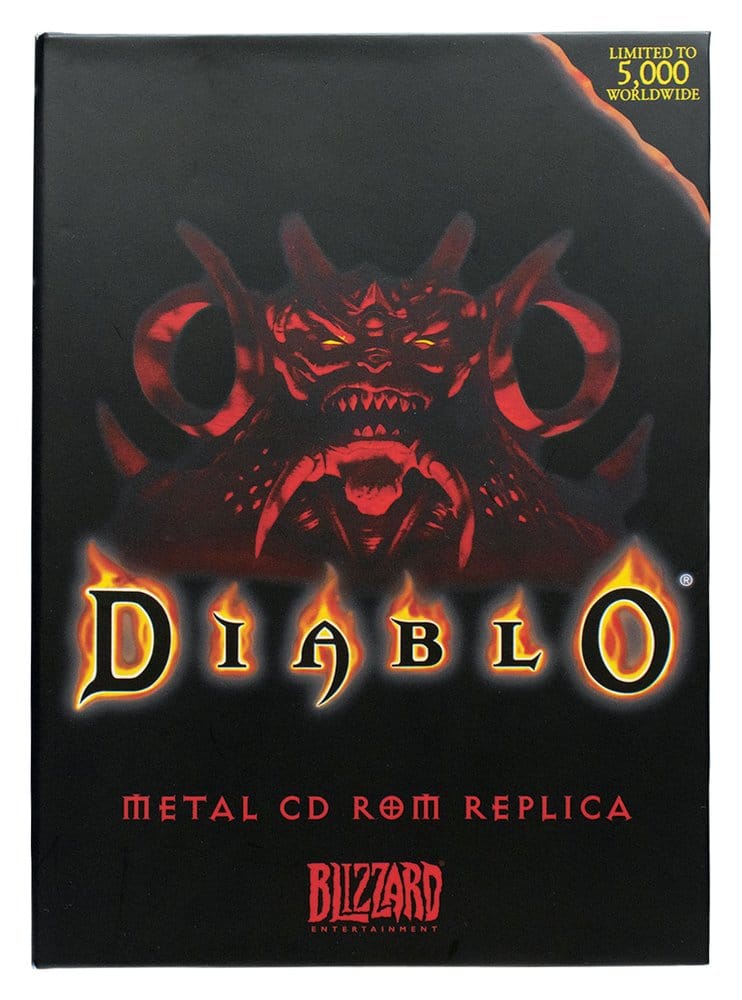 Diablo Réplica 30th Anniversary CD-ROM Limited Edition 11 cm