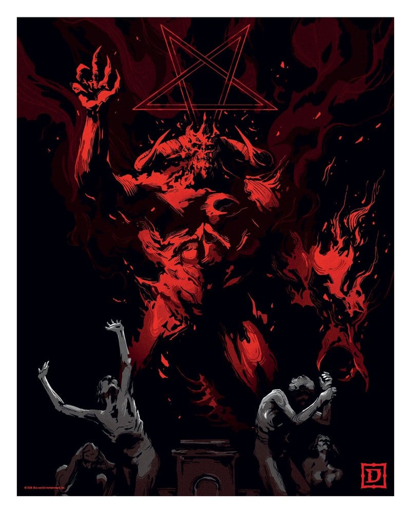 Diablo Litografia Set of Five Limited Edition 36 x 28 cm