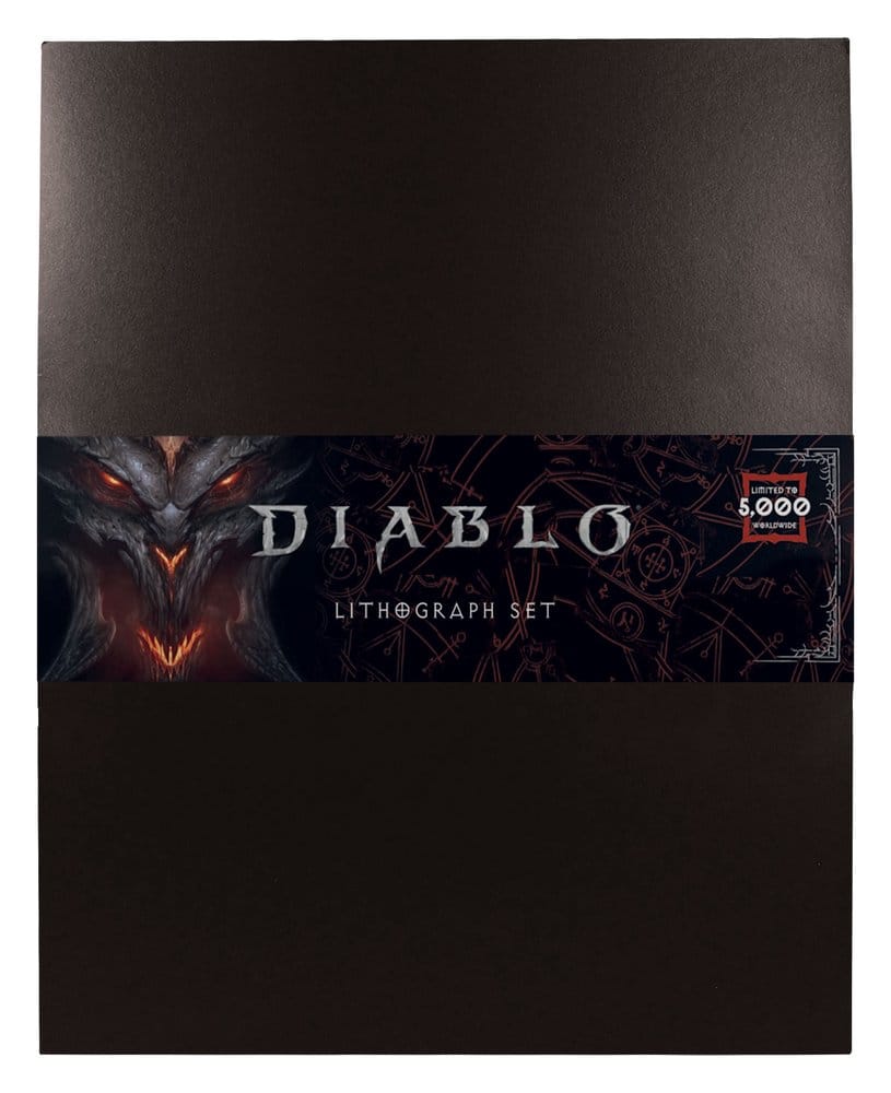 Diablo Litografia Set of Five Limited Edition 36 x 28 cm