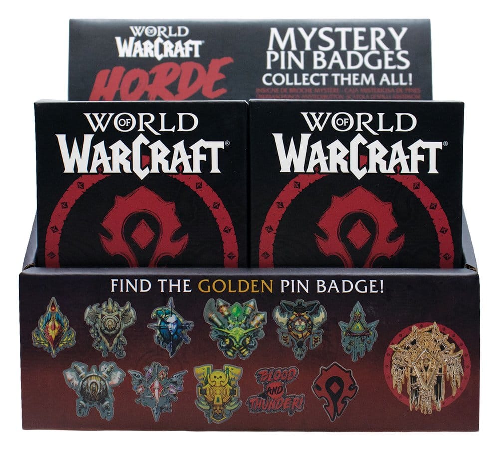 World of Warcraft Chapas Misteriosa Horda Expositor Caja Ciega (12)
