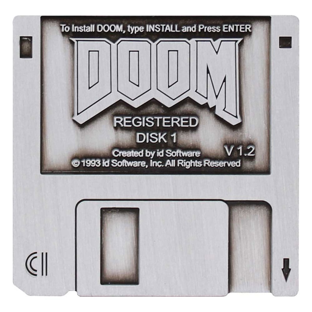 Doom Chapa Floppy Disk Limited Edition Frikytopia