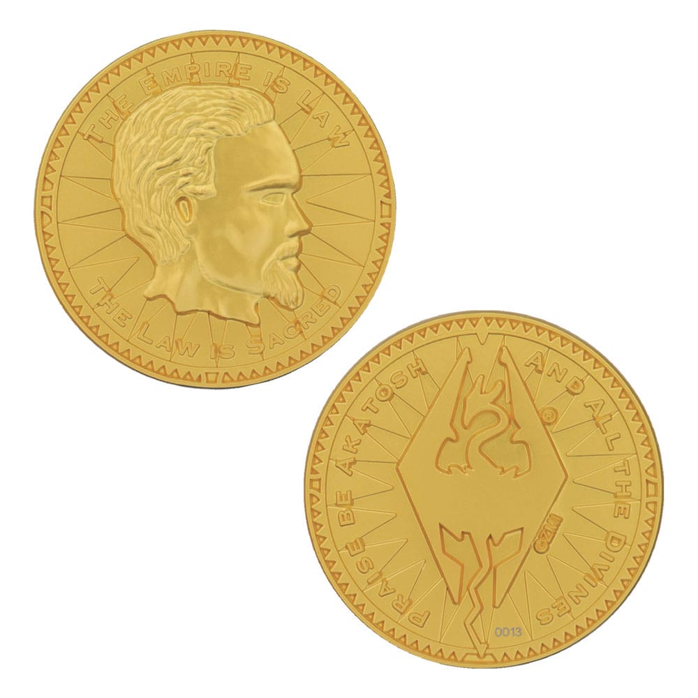 The Elder Scrolls Moeda Septim Misty Gold Edition Frikytopia