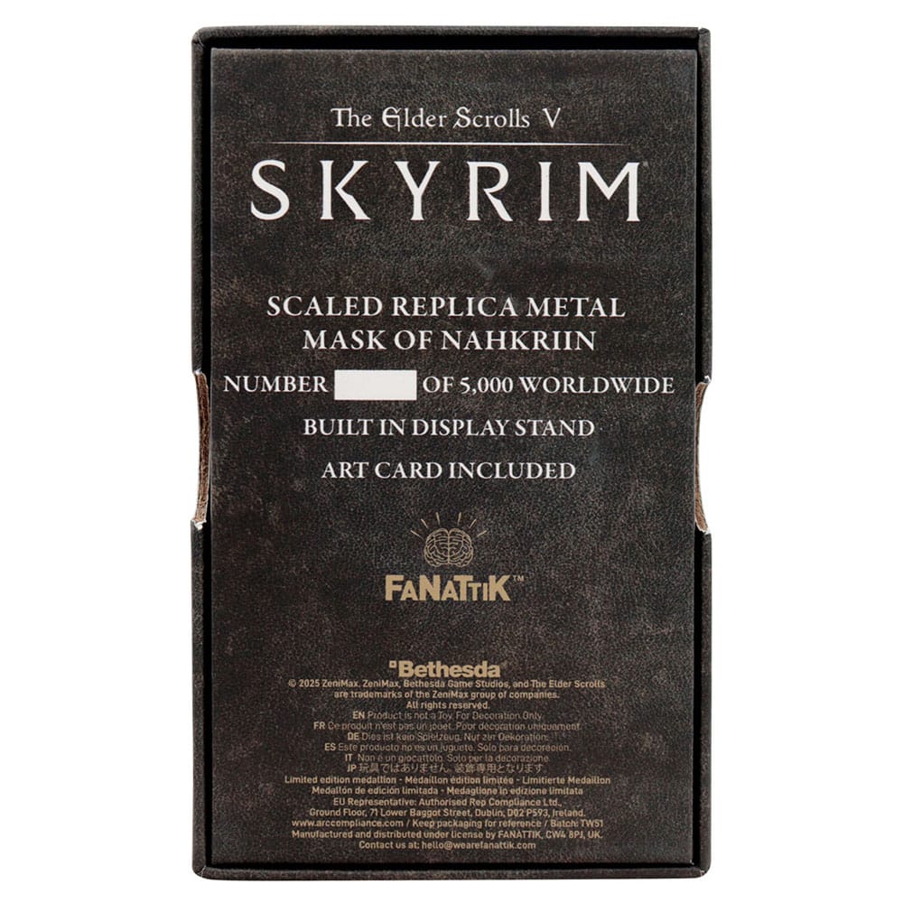 The Elder Scrolls V Réplica Skyrim Nahkriin Dragon Priest Mask Limited Edition