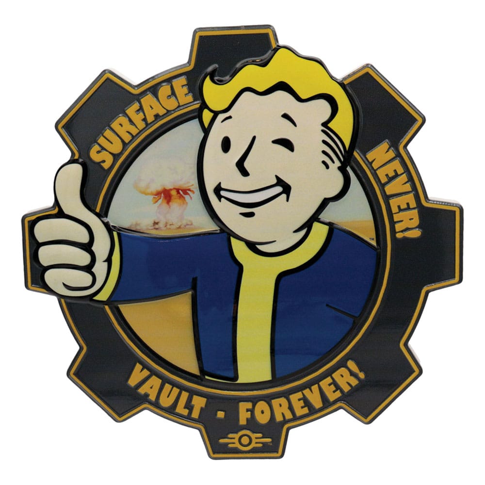 Fallout Placa de resina Vault Boy Frikytopia