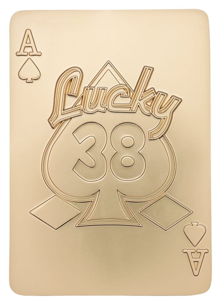 Fallout: New Vegas Réplica Lucky 38 Imitation Gold Casino Set Limited Edition