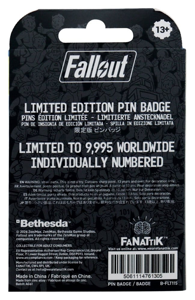 Fallout Chapa Vault Door 111 Limited Edition Hinged