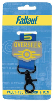 Fallout Vault-Tec Overseer Llavero & Chapa Set