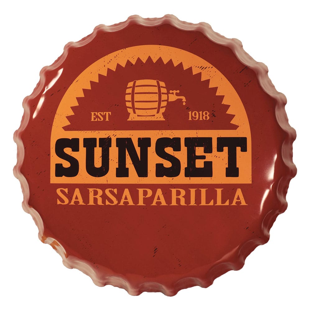 Fallout Placa de Chapa Sunset Sarsaparilla Bottle Cap
