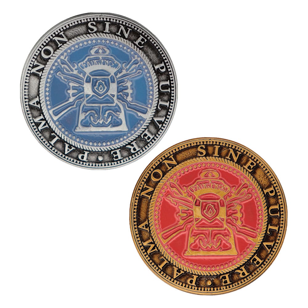 Resident Evil 4 Pack de 2 Moedas Tokens Edição Limitada
