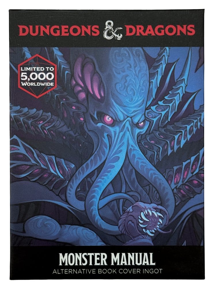 Dungeons & Dragons Lingote Monster Manual Alternate Cover Limited Edition