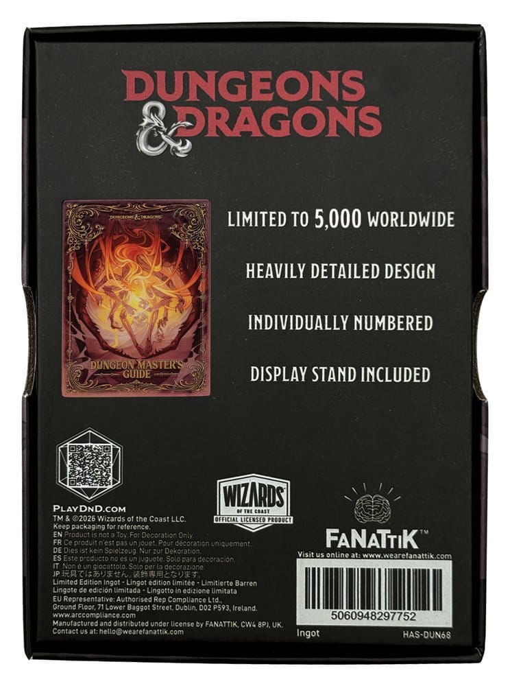 Dungeons & Dragons Lingote Dungeon Masters Guide Alternate Cover Limited Edition