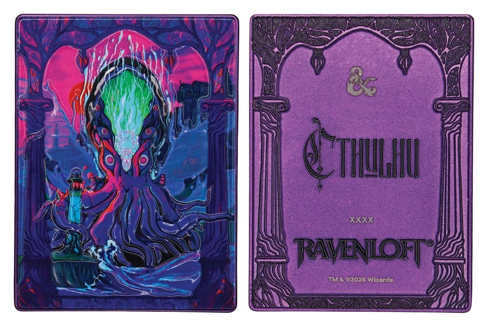 Dungeons & Dragons Lingote Set of Three Ravenloft Darklord Ingots Limited Edition