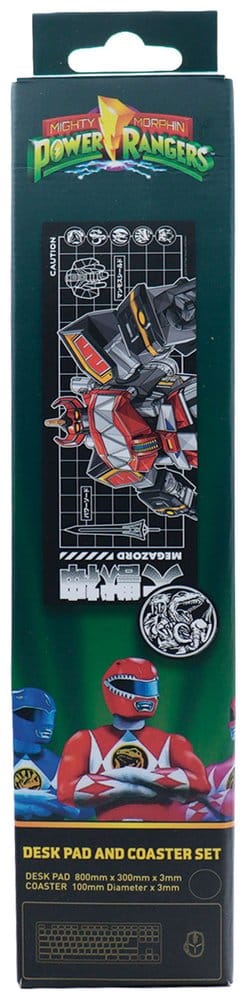 Power Rangers Vade Escolar & posavasos