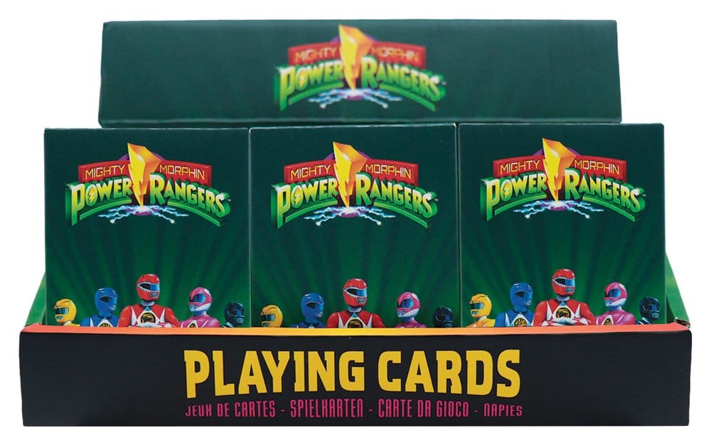 Power Rangers Cartas de Juego Expositor (12) Frikytopia