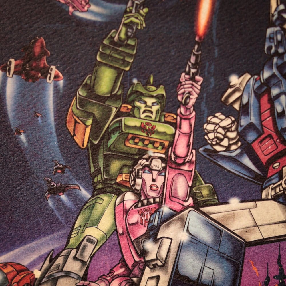 Transformers Litografia The Movie 40th Anniversary Limited Edition 30 x 42 cm