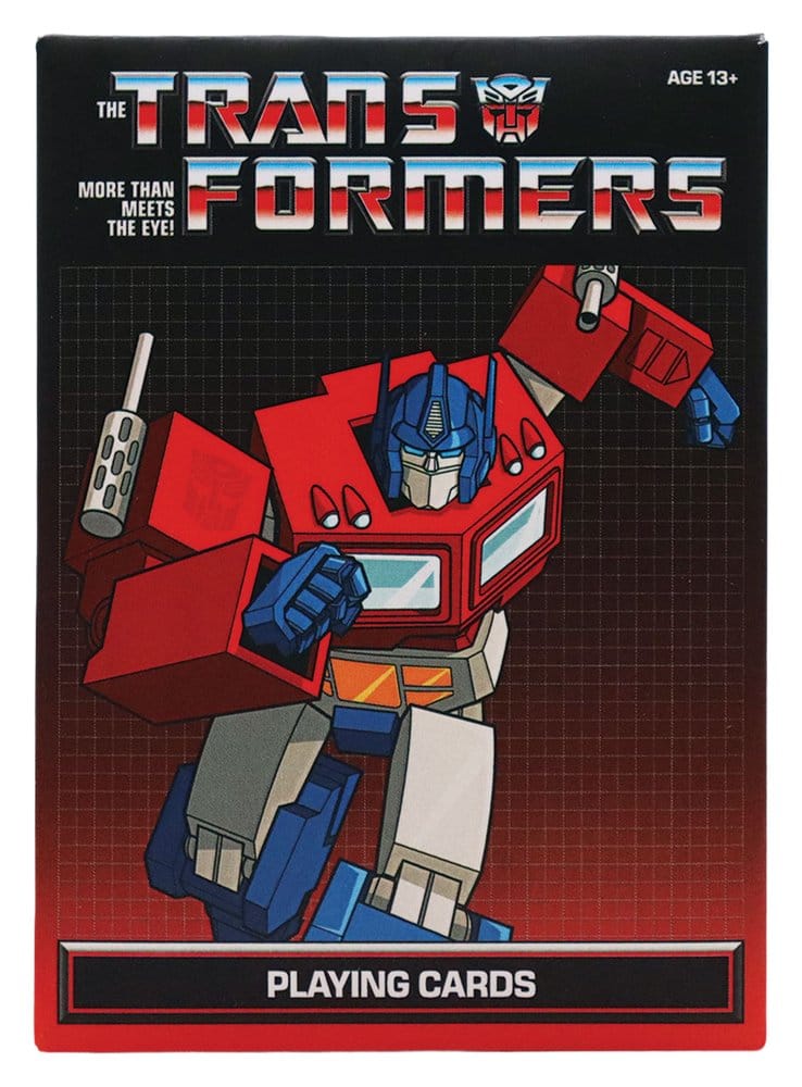 Transformers Cartas de Juego Expositor (12)