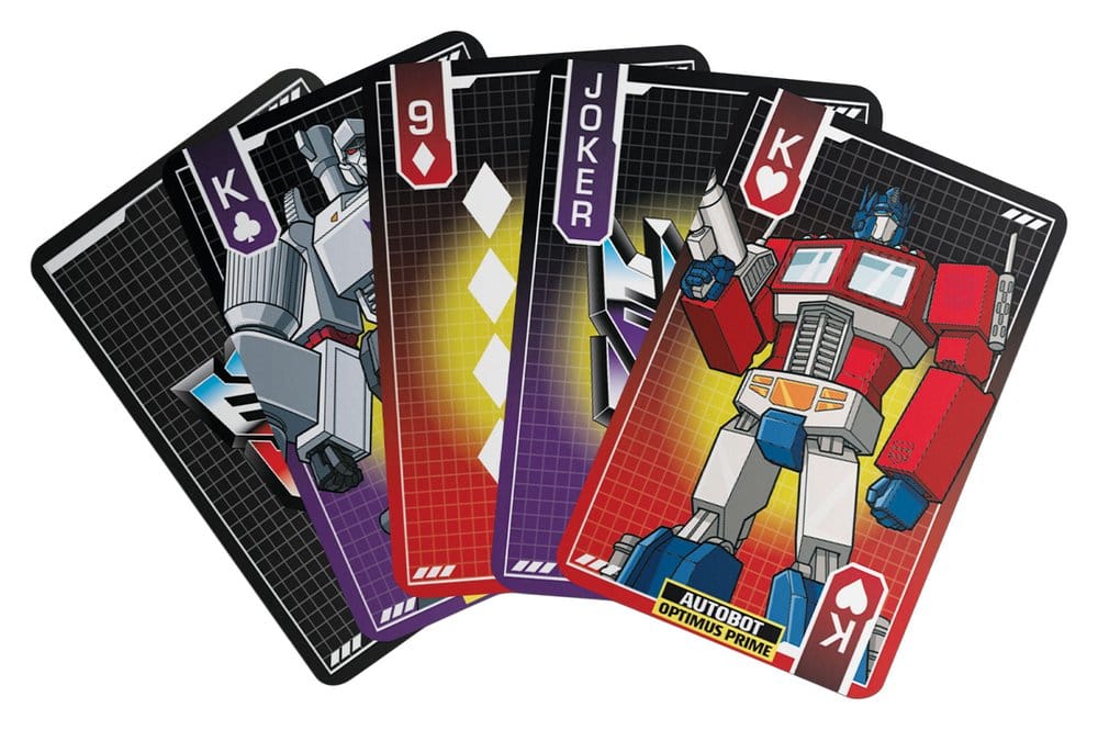 Transformers Cartas de Juego Expositor (12)