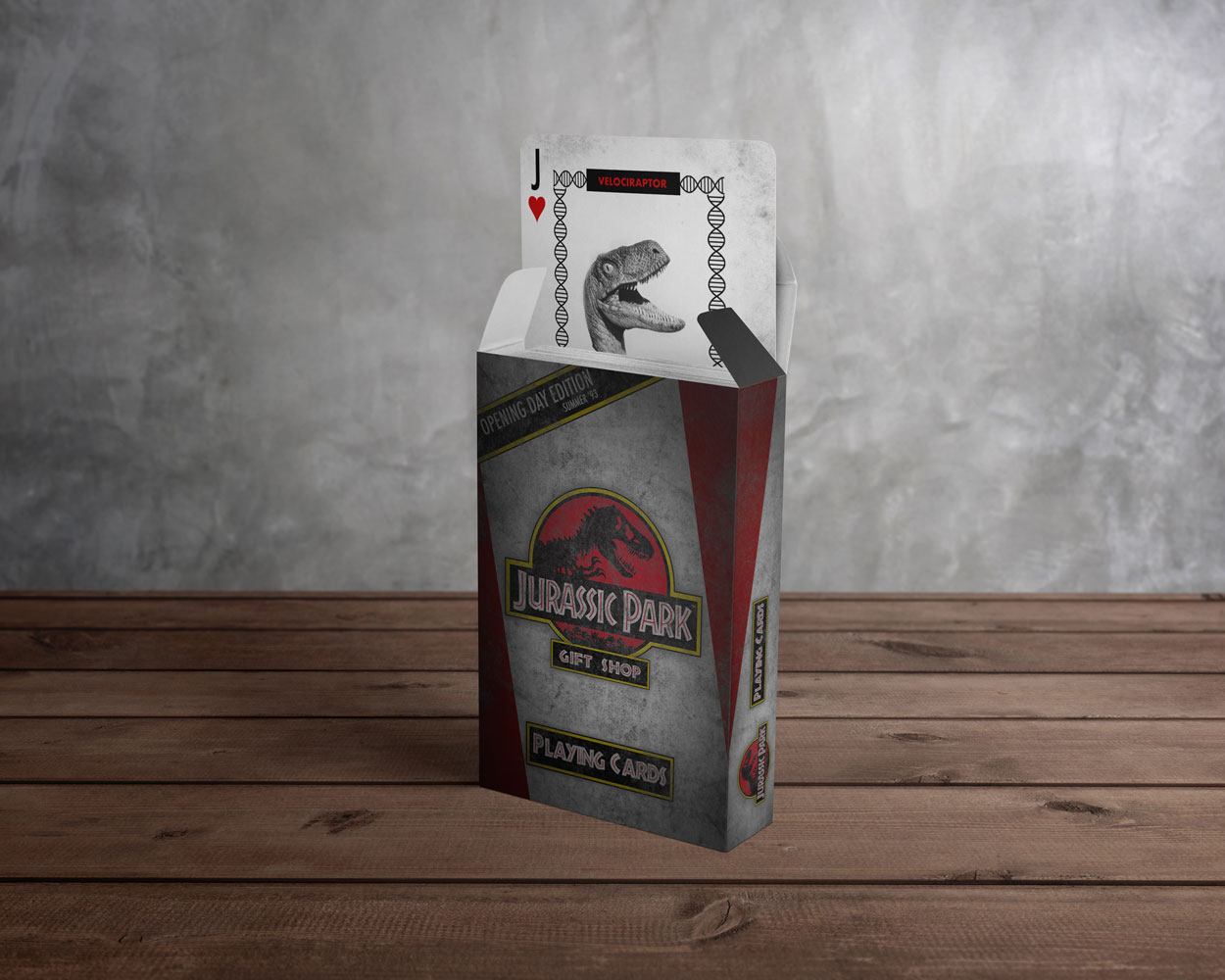 Jurassic Park Baraja de Naipes Frikytopia