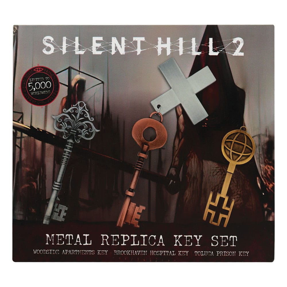 Silent Hill 2 set de 3 Réplicas Keys