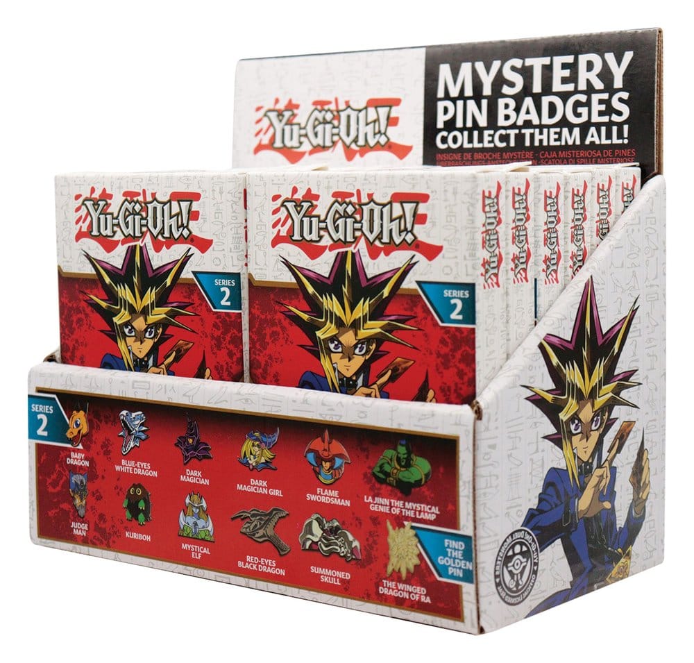 Yu-Gi-Oh! Mystery Chapas Volume 2 Caixas Surpresa Expositor (12)