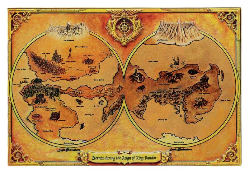 Masters of the Universe Réplica Metal Map of Eternia Limited Edition 10 x 15 cm Frikytopia