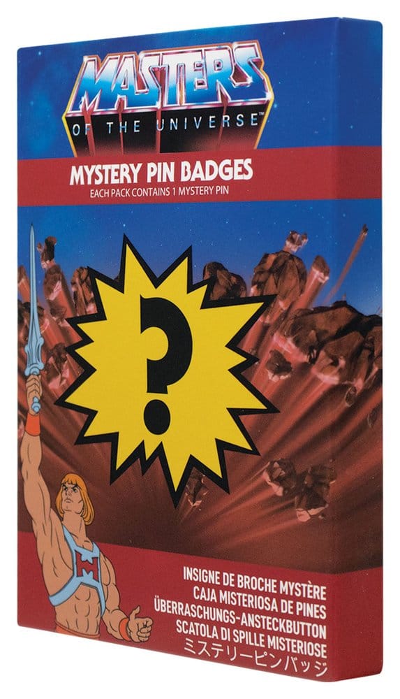 Masters of the Universe Mystery Chapas Caixas Surpresas Expositor (12)
