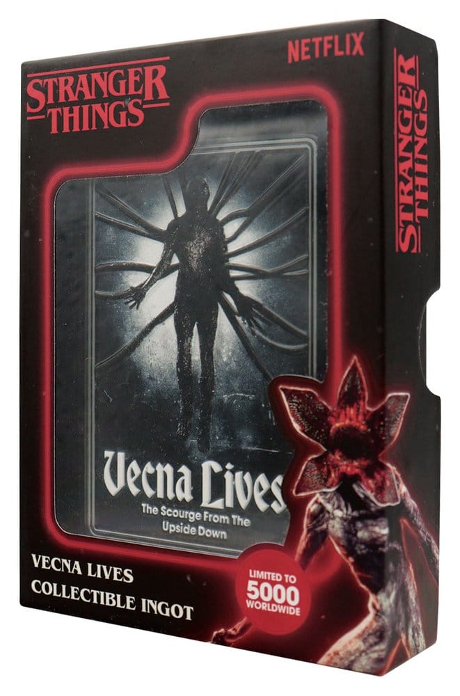 Stranger Things 5 Lingote Vecna Lives Limited Edition