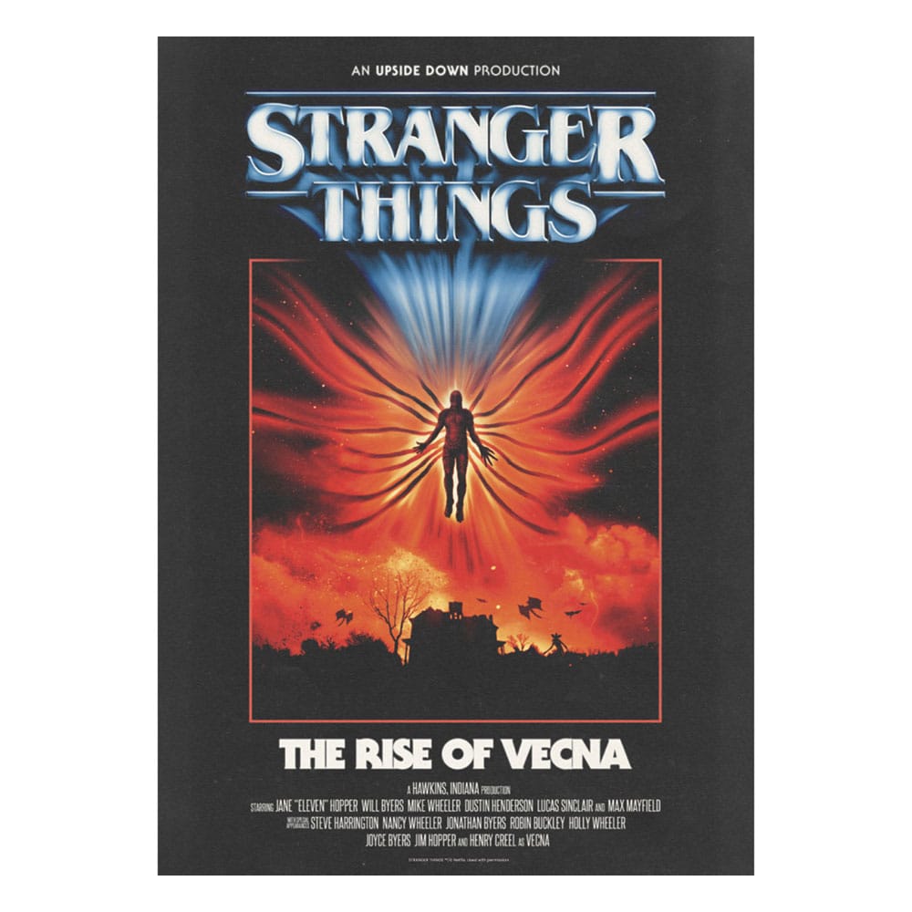 Stranger Things Litografia The Rise of Vecna Limited Edition 42 x 30 cm Frikytopia