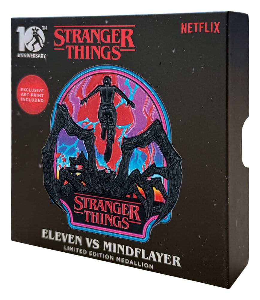 Stranger Things Medallón Eleven & Mind Flayer Limited Edition