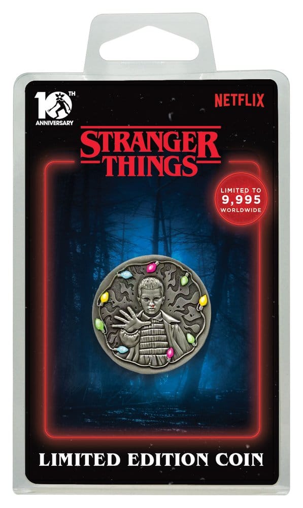 Stranger Things Moneda 10th Anniversary Eleven Limited Edition